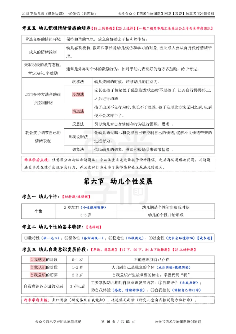 25下幼儿-保教知识与能力一轮笔记_教资_25下资料合集二_2025下一轮学霸笔记_2025下幼儿科一科二笔记+习题