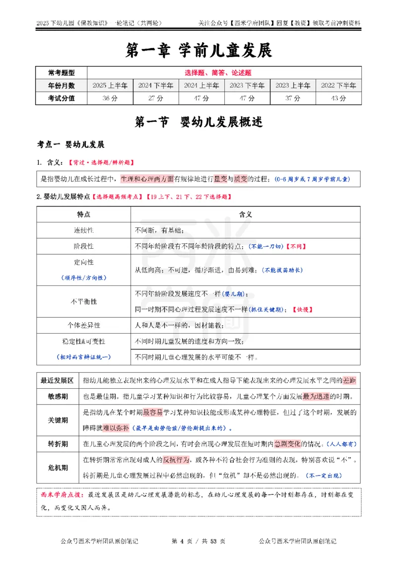 25下幼儿-保教知识与能力一轮笔记_教资_25下资料合集二_2025下一轮学霸笔记_2025下幼儿科一科二笔记+习题