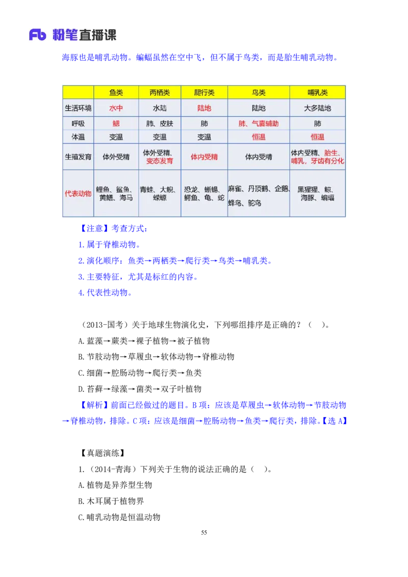 2023.08.27+生物常识+莫晓霏+（讲义+笔记）+（常识高分专项课）_2026考公资料_（10）粉笔_2025粉笔国考省考980（课＋笔记）_粉笔980（25多省）_02025年980系统班补充课程FB_讲义