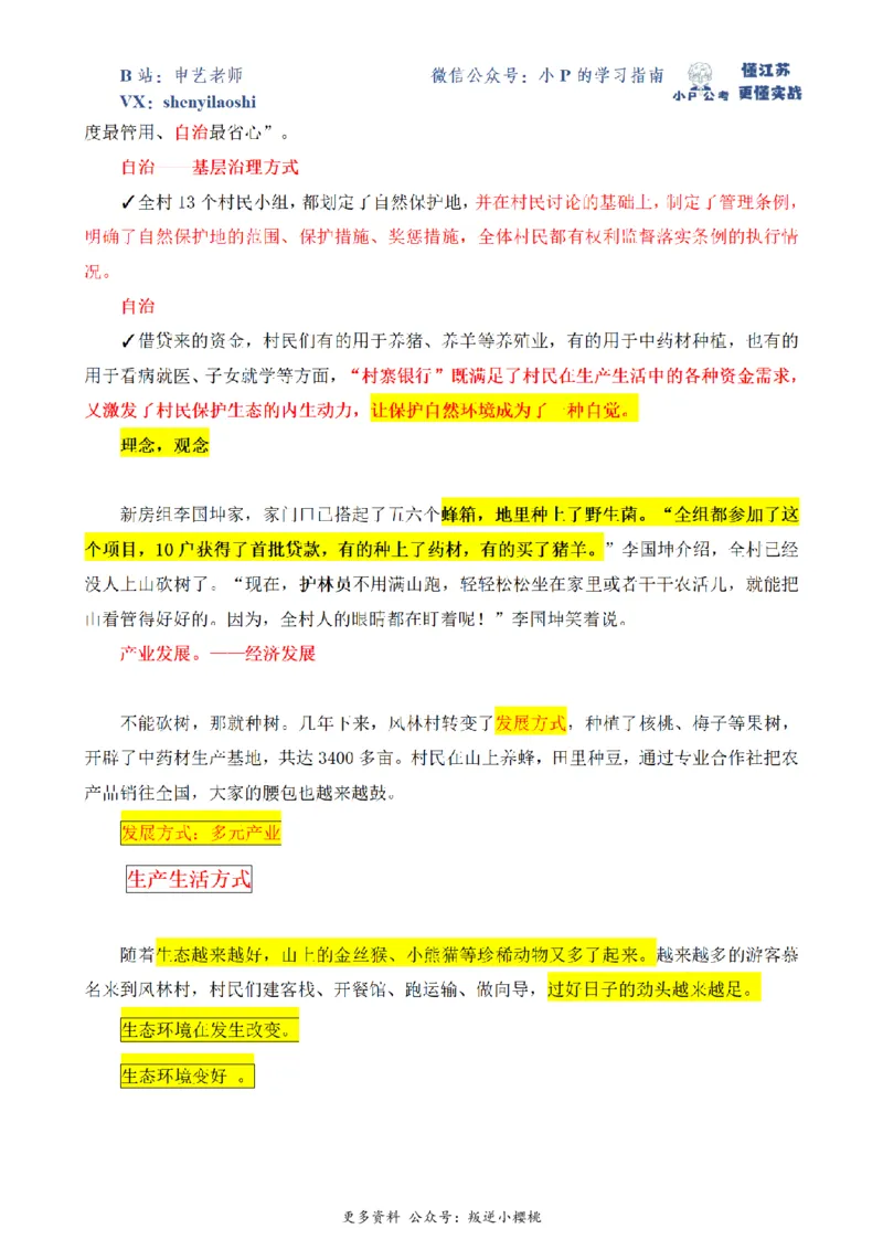 2021年国家公考《申论》题（地市级）第1题（解析）_2026考公资料_（12）小p公考_2025合集_申论申艺（小P公考）公众号：上岸总站_申艺申论讲义_2025年江苏省考申论全程班Day5