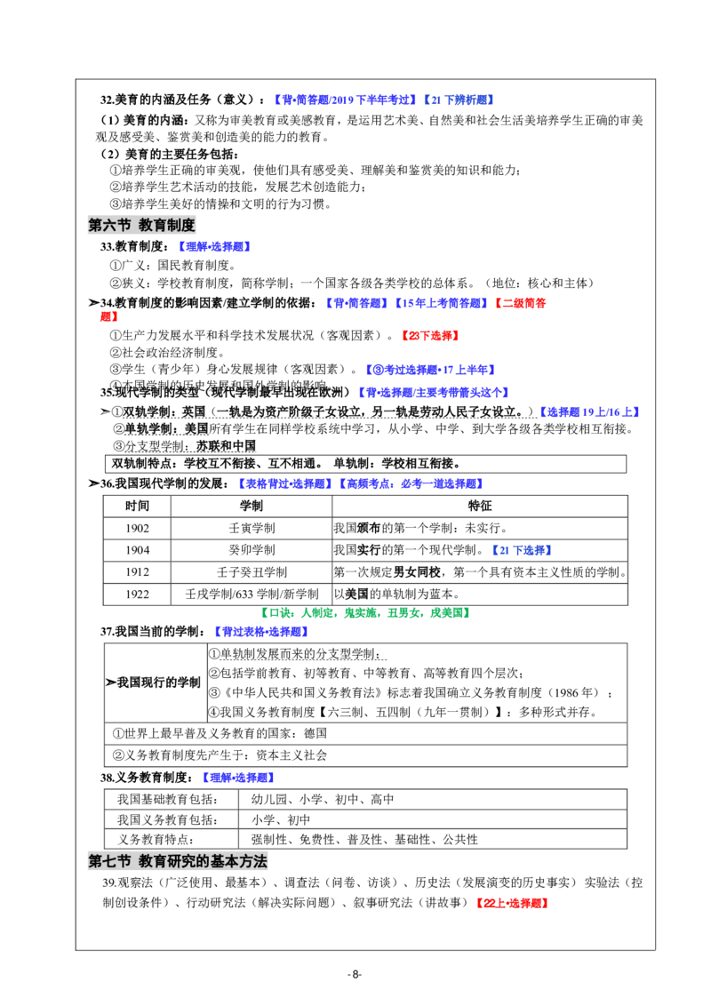 26《中学教育知识与能力》重点笔记_教资_初高中2026教资_26上资料（持续更新）_01重点笔记（可平替教材建议打印）