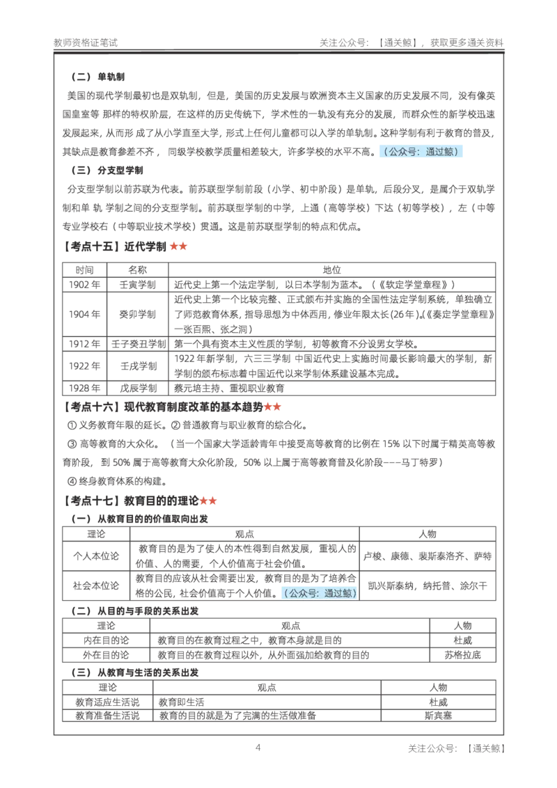 中学《教育知识与能力》考前狂背10页纸_教资_初高中2026教资_26上资料（持续更新）_06补充资料_09考前十页纸
