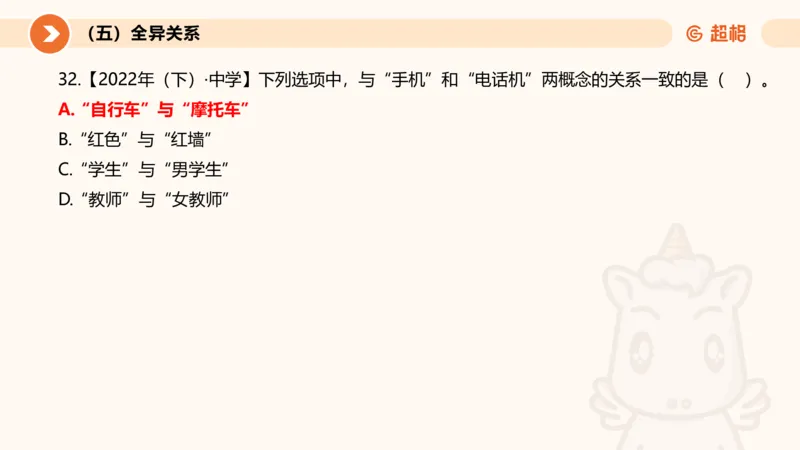 2026教资文化素养狂刷1000题-类比推理_教资_CG26上教资笔试幼儿_26上CG幼儿教资笔试（更新中）_0126上幼儿-综合素质（更新中）_05文化素养狂刷1000题