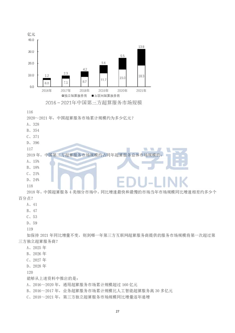 2023年国家公务员录用考试《行测》真题（地市级）_2000-2025国考行测PDF