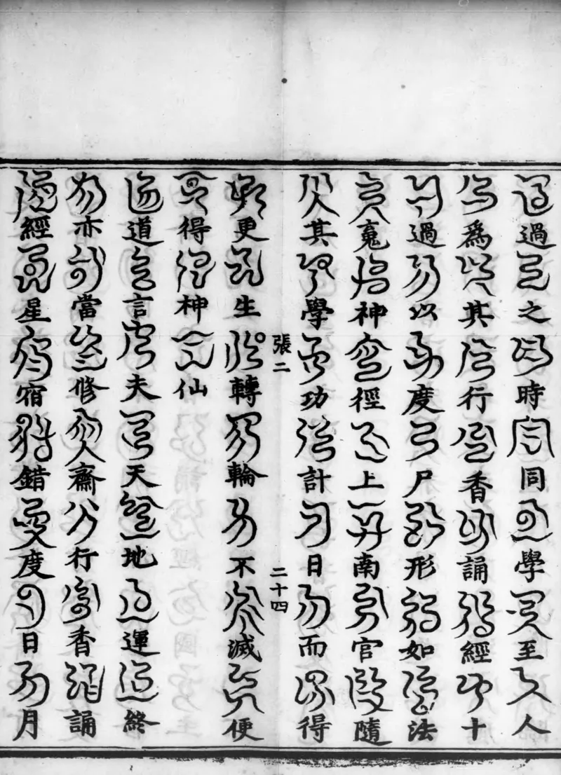 正统道藏.02.洞真部神符类.明正统十年内府刊本.灰度胶片_绝版书_天涯系列_t涯_绝版古籍电子书合集（13大类）_道家_道藏（七套）_洞真部