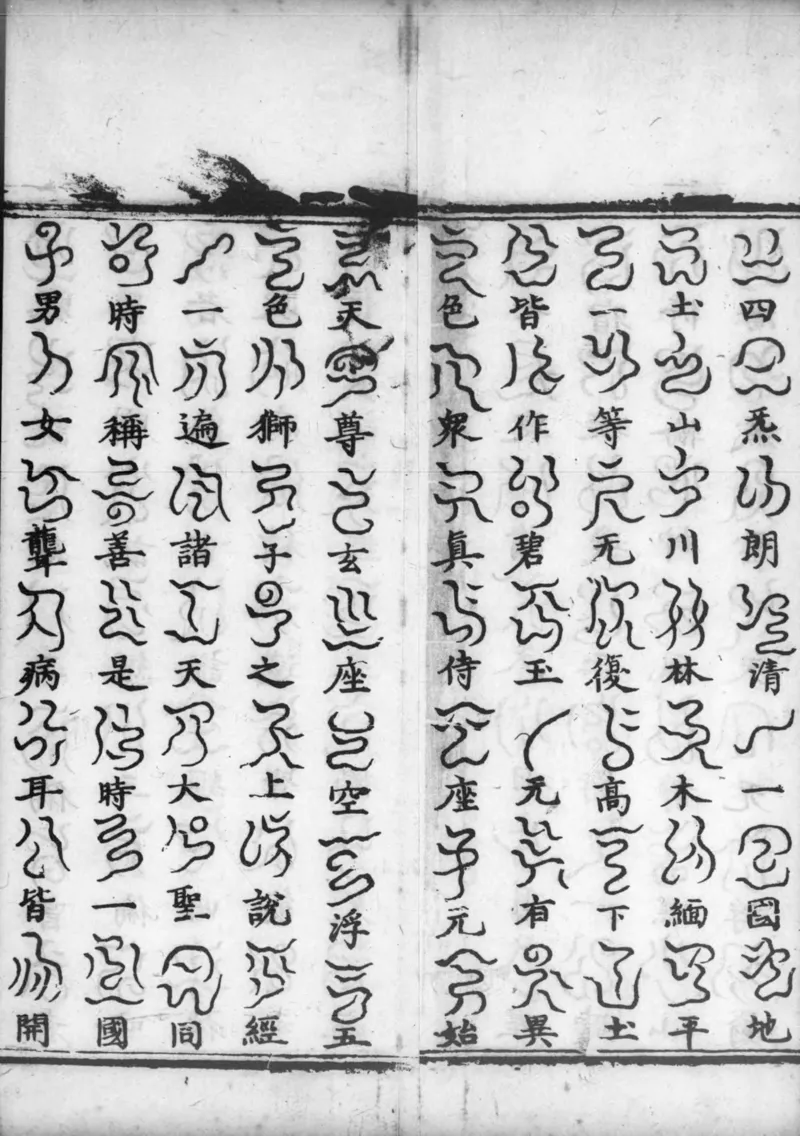 正统道藏.02.洞真部神符类.明正统十年内府刊本.灰度胶片_绝版书_天涯系列_t涯_绝版古籍电子书合集（13大类）_道家_道藏（七套）_洞真部