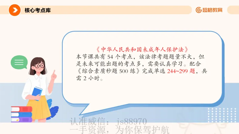 PPT_(2)_教资_CG26上教资笔试中学_0126上中学-综合素质（更新中）_04法律法规