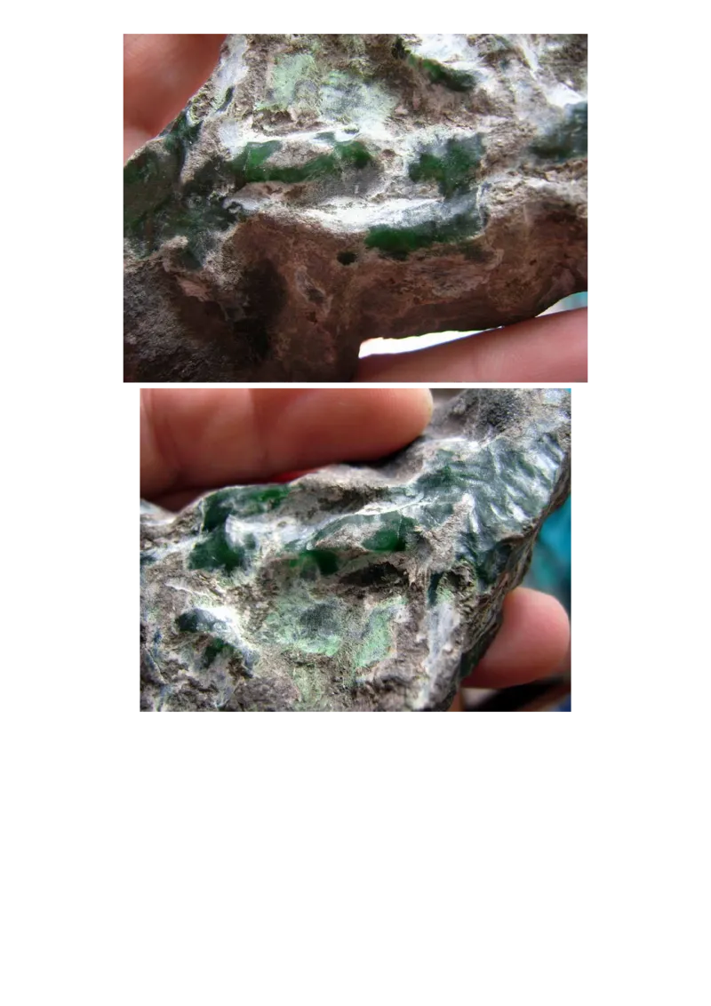 翡翠赌石---分清皮与肉_X018-玉石珠宝鉴定教程最新合集_8、玉石翡翠鉴定与投资电子资料_赌石专题