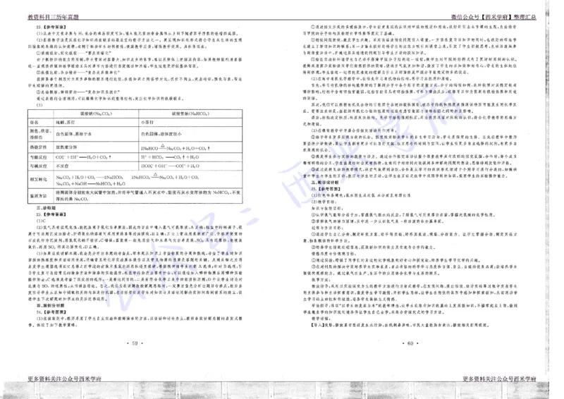 16年上-19年下-高中化学真题-答案_教资_25下资料合集二_25下最新科三知识点汇编+思维导图-高中_12.化学_02.历年真题