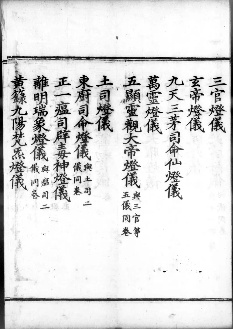 正统道藏.00.目录.明正统十年内府刊本.灰度胶片_绝版书_天涯系列_t涯_绝版古籍电子书合集（13大类）_道家_道藏（七套）