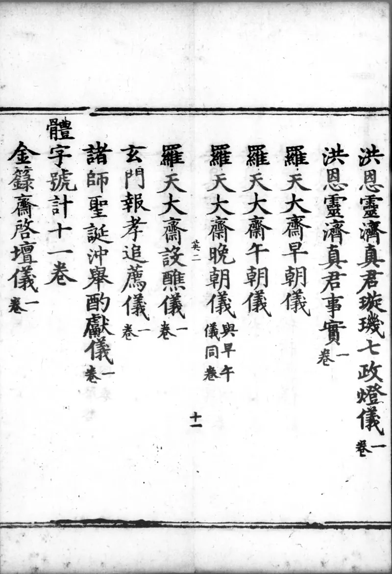 正统道藏.00.目录.明正统十年内府刊本.灰度胶片_绝版书_天涯系列_t涯_绝版古籍电子书合集（13大类）_道家_道藏（七套）