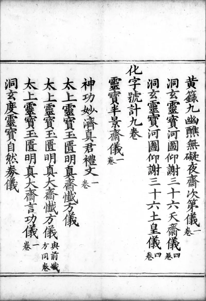 正统道藏.00.目录.明正统十年内府刊本.灰度胶片_绝版书_天涯系列_t涯_绝版古籍电子书合集（13大类）_道家_道藏（七套）