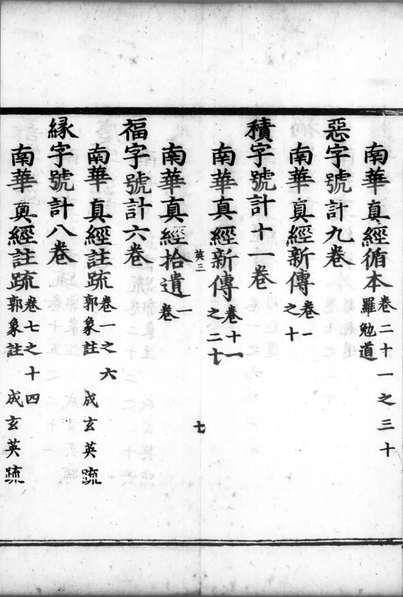 正统道藏.00.目录.明正统十年内府刊本.灰度胶片_绝版书_天涯系列_t涯_绝版古籍电子书合集（13大类）_道家_道藏（七套）