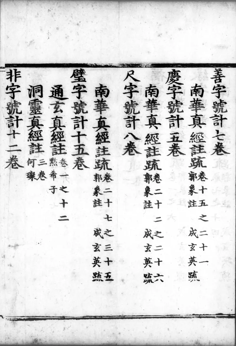 正统道藏.00.目录.明正统十年内府刊本.灰度胶片_绝版书_天涯系列_t涯_绝版古籍电子书合集（13大类）_道家_道藏（七套）