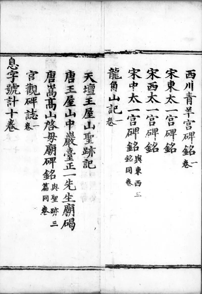 正统道藏.00.目录.明正统十年内府刊本.灰度胶片_绝版书_天涯系列_t涯_绝版古籍电子书合集（13大类）_道家_道藏（七套）