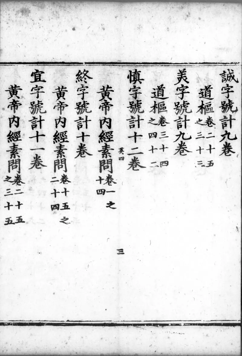 正统道藏.00.目录.明正统十年内府刊本.灰度胶片_绝版书_天涯系列_t涯_绝版古籍电子书合集（13大类）_道家_道藏（七套）