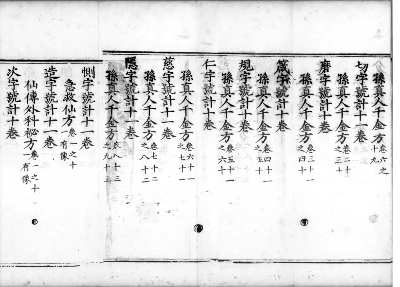 正统道藏.00.目录.明正统十年内府刊本.灰度胶片_绝版书_天涯系列_t涯_绝版古籍电子书合集（13大类）_道家_道藏（七套）