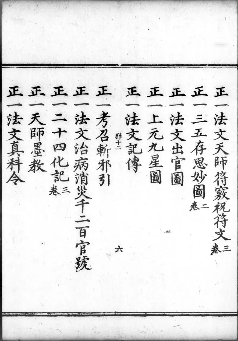 正统道藏.00.目录.明正统十年内府刊本.灰度胶片_绝版书_天涯系列_t涯_绝版古籍电子书合集（13大类）_道家_道藏（七套）