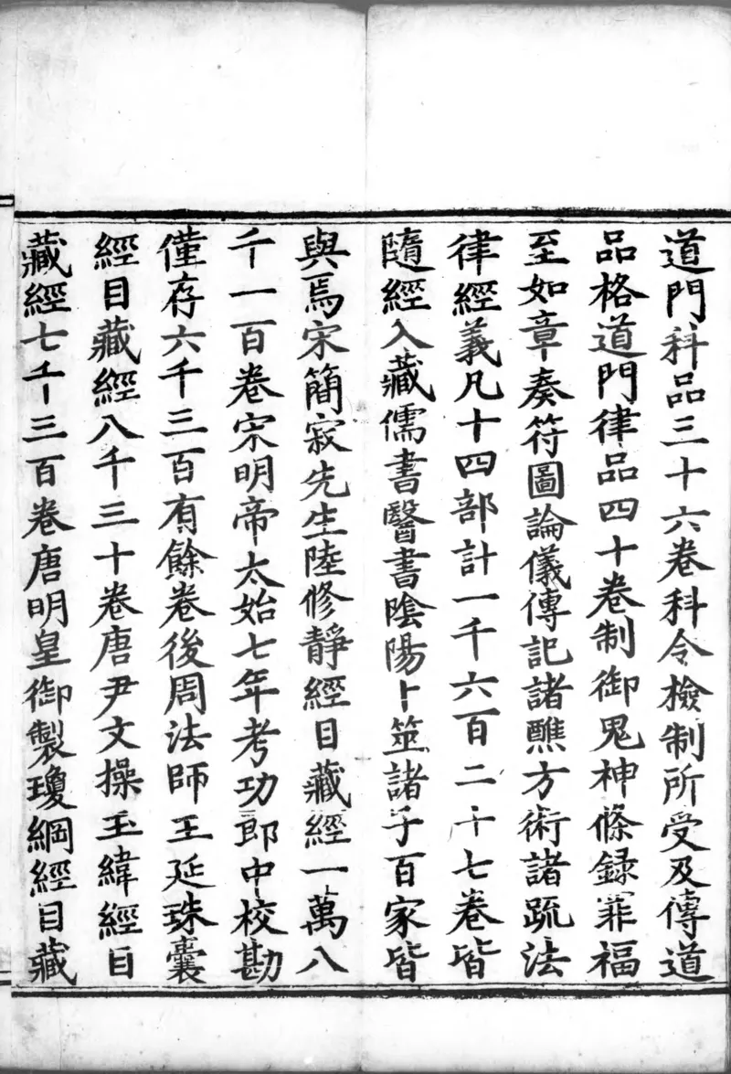 正统道藏.00.目录.明正统十年内府刊本.灰度胶片_绝版书_天涯系列_t涯_绝版古籍电子书合集（13大类）_道家_道藏（七套）