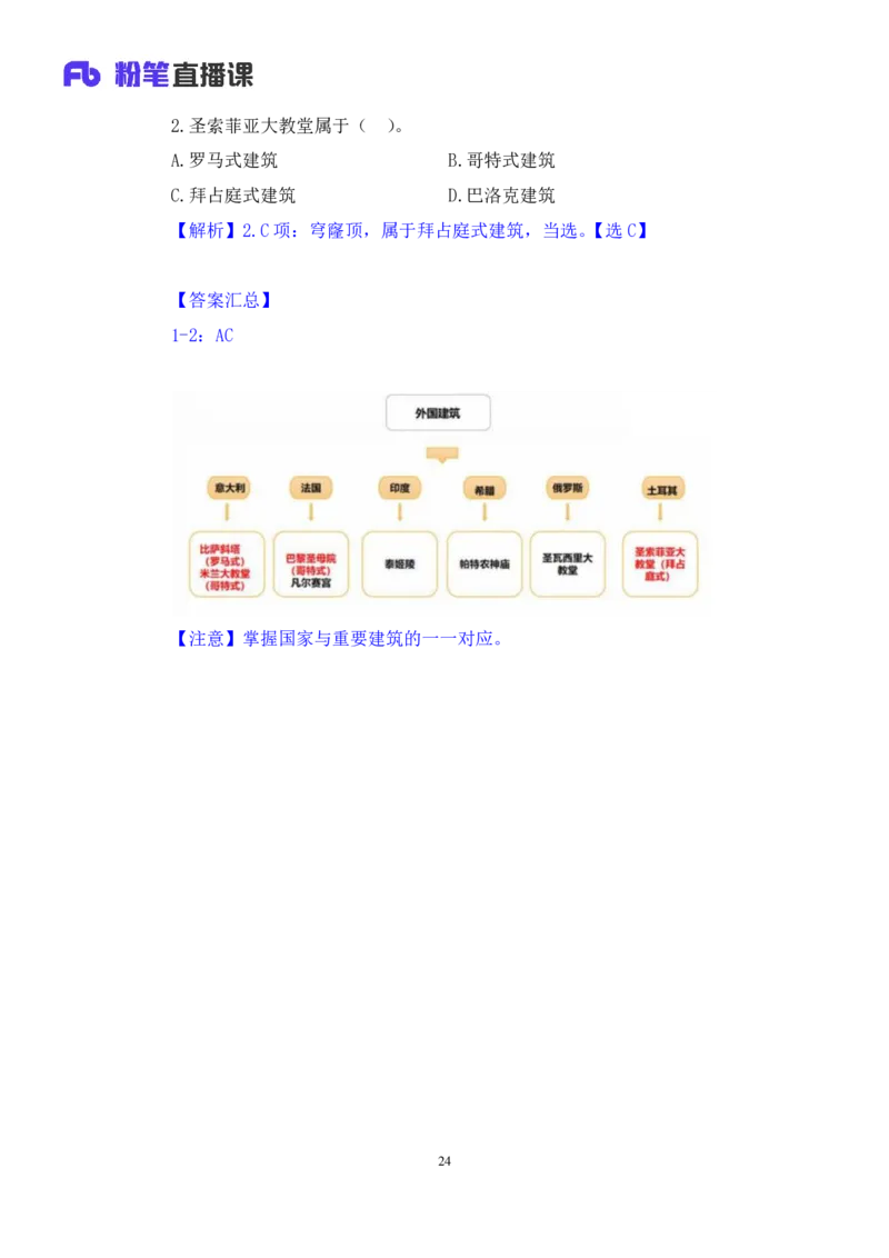 2023.08.26+世界著名建筑+陈烁录课（讲义+笔记）（2024常识高分专项课）_2026考公资料_（10）粉笔_2025粉笔国考省考980（课＋笔记）_粉笔980（25多省）_02025年980系统班补充课程FB