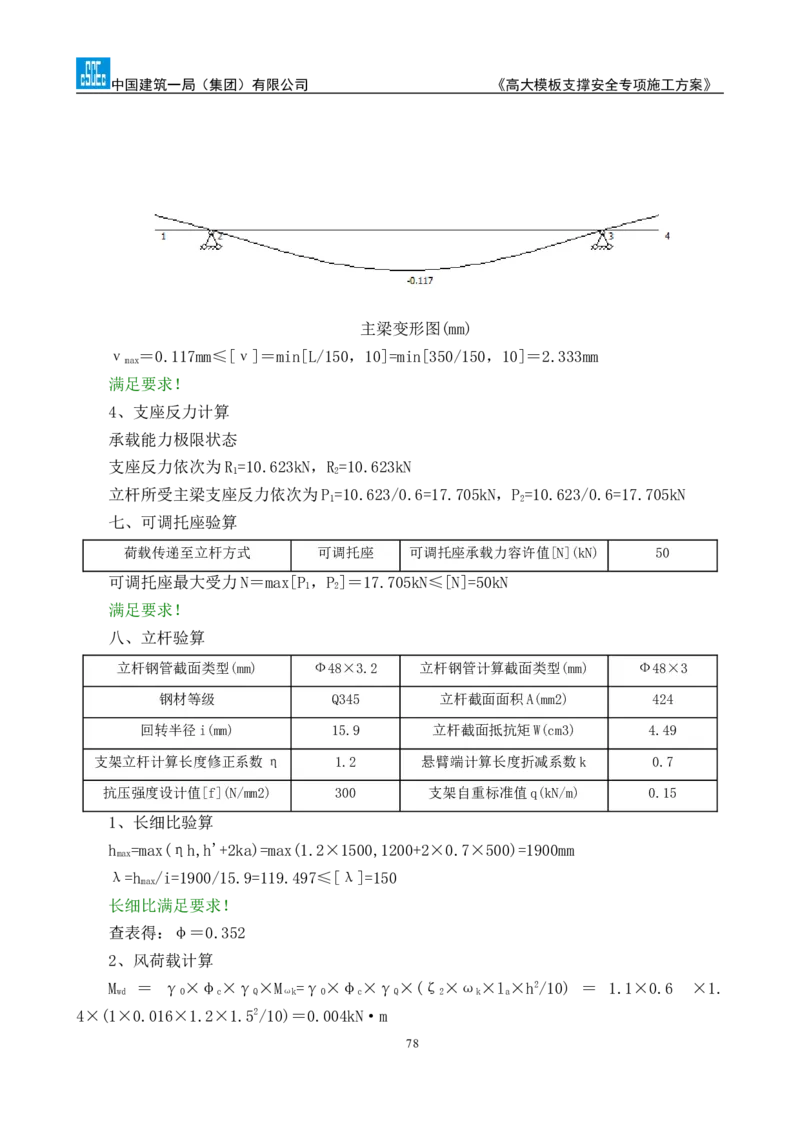 龙泉驿区污水处理厂高大模板支撑安全专项施工方案_2020年公司级优秀施组方案