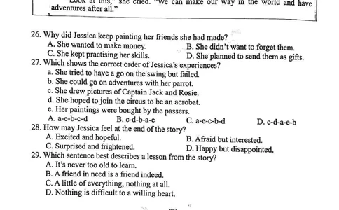 花都区23-24学年九年级上学期期末英语试题（含参考答案）_广州九上月考+期中+期末+一模二模+中考真题_广州初中九上期末阶段试题（部分名校卷）