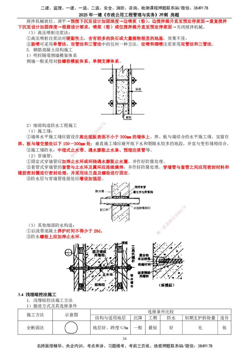 2025年一建市政-冲刺_2026年一级建造师_2026年一建市政_2025年一建市政SVIP_04-冲刺串讲✿考点强化✿小灶集训_38-市政《冲刺串讲班》房超TG_讲义