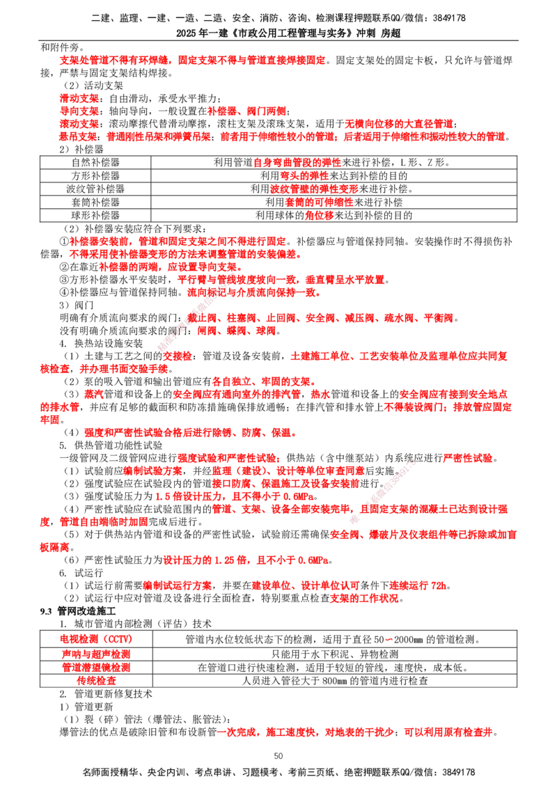 2025年一建市政-冲刺_2026年一级建造师_2026年一建市政_2025年一建市政SVIP_04-冲刺串讲✿考点强化✿小灶集训_38-市政《冲刺串讲班》房超TG_讲义