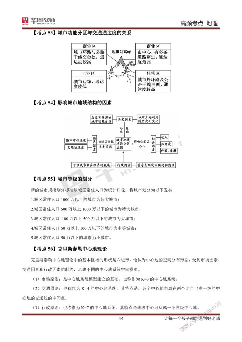 2、中学地理考点笔记2_教资_33教资笔试历年真题汇总（科一+科二+科三）_科三真题_02高中科三各科电子资料包合集_地理（资料文档）_高中地理_03科三考点笔记