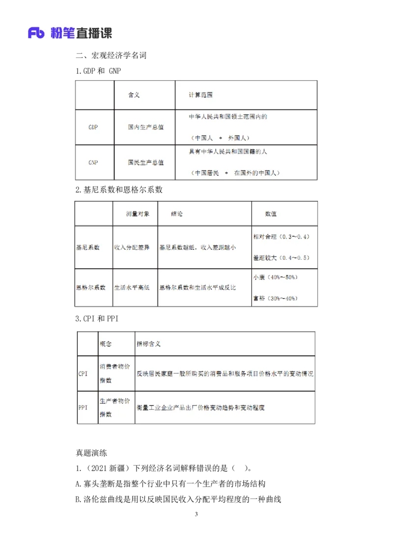 2023.08.29+常考的经济学名词+孙艺玮（讲义+笔记）（常识高分专项课）_2026考公资料_（10）粉笔_2025粉笔国考省考980（课＋笔记）_粉笔980（25多省）_02025年980系统班补充课程FB_讲义
