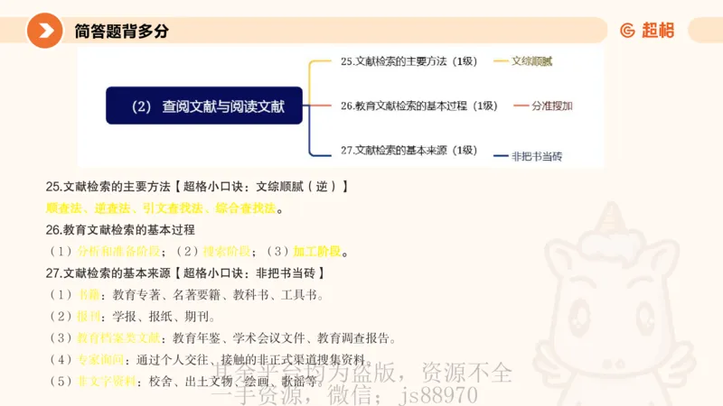 PPT_1_教资_大圣26上蒙题技巧通用网课（中小幼）_CG26上教资笔试小学_0226上小学-教育知识与能力（更新中）_02简答题分带背营