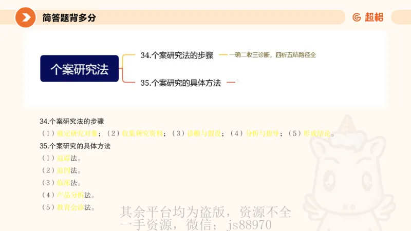 PPT_1_教资_大圣26上蒙题技巧通用网课（中小幼）_CG26上教资笔试小学_0226上小学-教育知识与能力（更新中）_02简答题分带背营