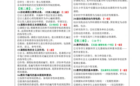 中学科目二简答题汇总84个_教资_初高中2026教资_26上资料（持续更新）_06补充资料_05简答题汇总(科二)