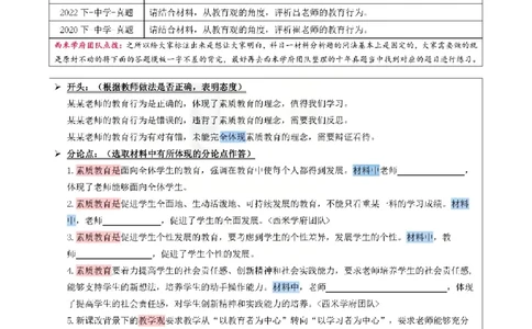 25下中学-综合素质二轮笔记(已优化)_教资_初高中2026教资_26上资料（持续更新）_01重点笔记（可平替教材建议打印）_25下的一二轮重点笔记