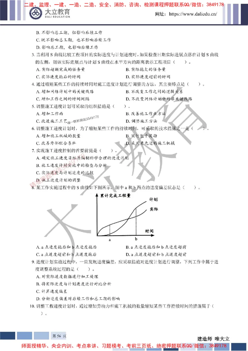 2025年一建《管理》章节题20250128110106_1_2026年一级建造师_2026年一建管理_2025年一建管理SVIP_01-精华文档✿电子教材✿历年真题_40-管理《章节题+解析》DL推荐