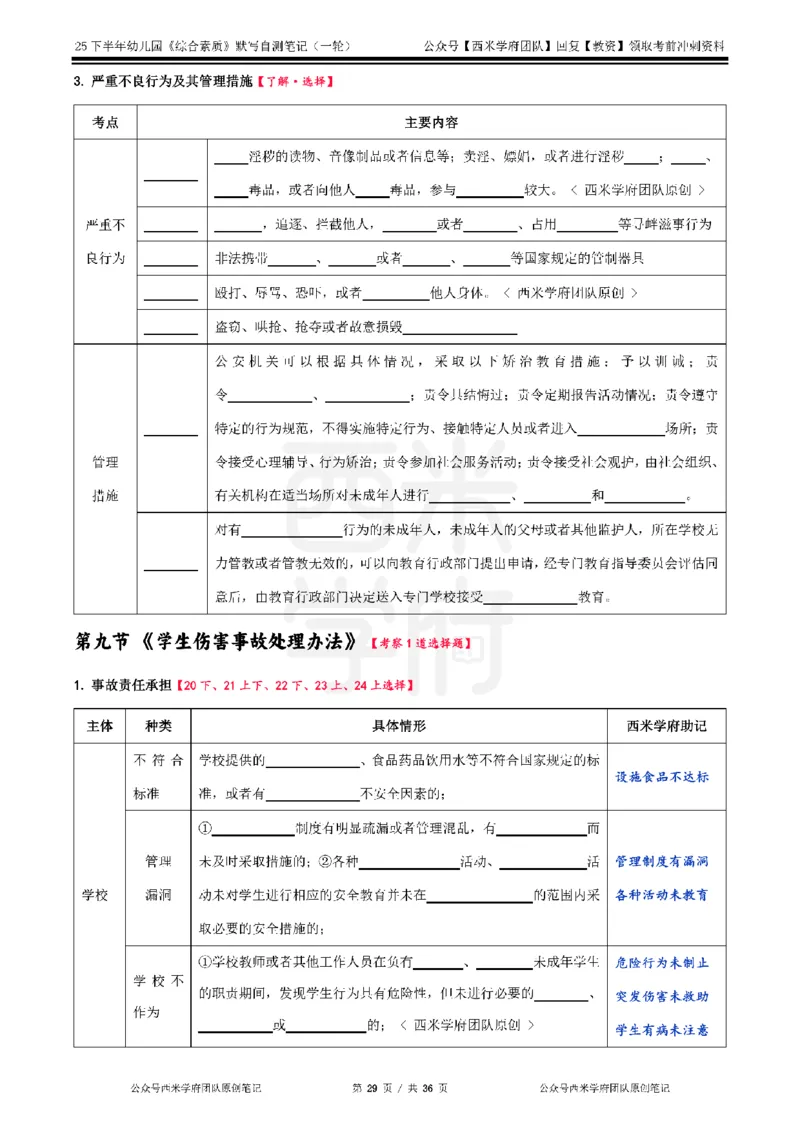 25下幼儿-综合素质-一轮默写自测笔记_教资_25下资料合集二_2025下一轮默写本_幼儿：一轮笔记重点笔记默写本