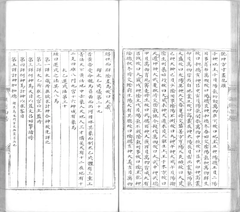 景祐太乙福应经.十卷.明代谈剑山居抄本.书号12136.灰度胶片(1)_绝版书_天涯系列_t涯_绝版古籍电子书合集（13大类）_风水类