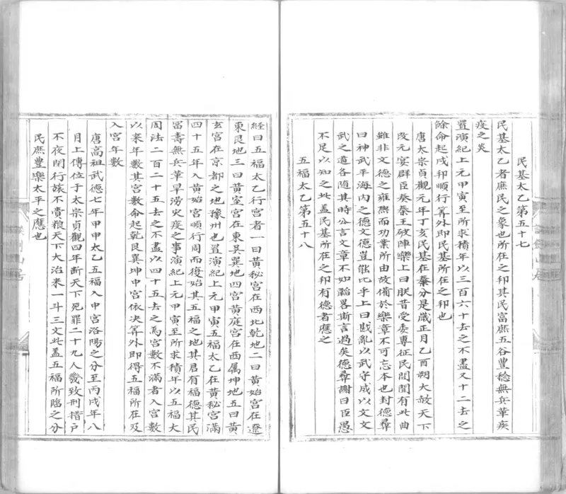 景祐太乙福应经.十卷.明代谈剑山居抄本.书号12136.灰度胶片(1)_绝版书_天涯系列_t涯_绝版古籍电子书合集（13大类）_风水类