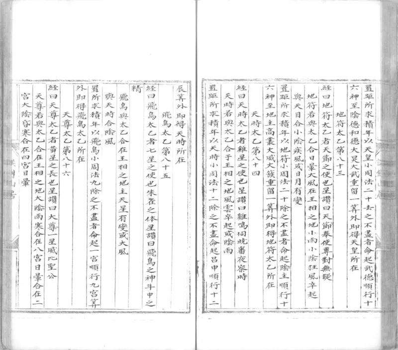 景祐太乙福应经.十卷.明代谈剑山居抄本.书号12136.灰度胶片(1)_绝版书_天涯系列_t涯_绝版古籍电子书合集（13大类）_风水类