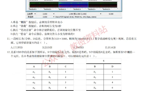 2023年上半年初中《信息技术》教师资格证笔试真题及答案解析_教资_33教资笔试历年真题汇总（科一+科二+科三）_科三真题_02初中科三各科电子资料包合集_信息（资料文档）