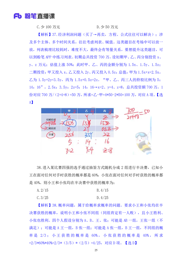 数资2公众号：上岸的资料_2026考公资料_（10）粉笔_2025粉笔国考省考980（课＋笔记）_粉笔980（25多省）_32025FB山东省考980系统班_3.全套题演练_全讲义笔记
