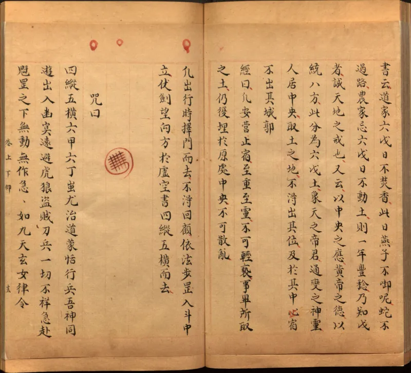 景祐遁甲符应经.上部三卷.下部三卷.宋.杨维德等撰.明末朱丝栏钞本（美国国会图书馆）_绝版书_天涯系列_t涯_绝版古籍电子书合集（13大类）_风水类