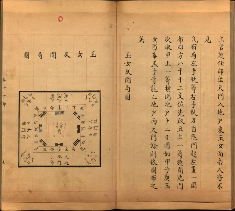 景祐遁甲符应经.上部三卷.下部三卷.宋.杨维德等撰.明末朱丝栏钞本（美国国会图书馆）_绝版书_天涯系列_t涯_绝版古籍电子书合集（13大类）_风水类