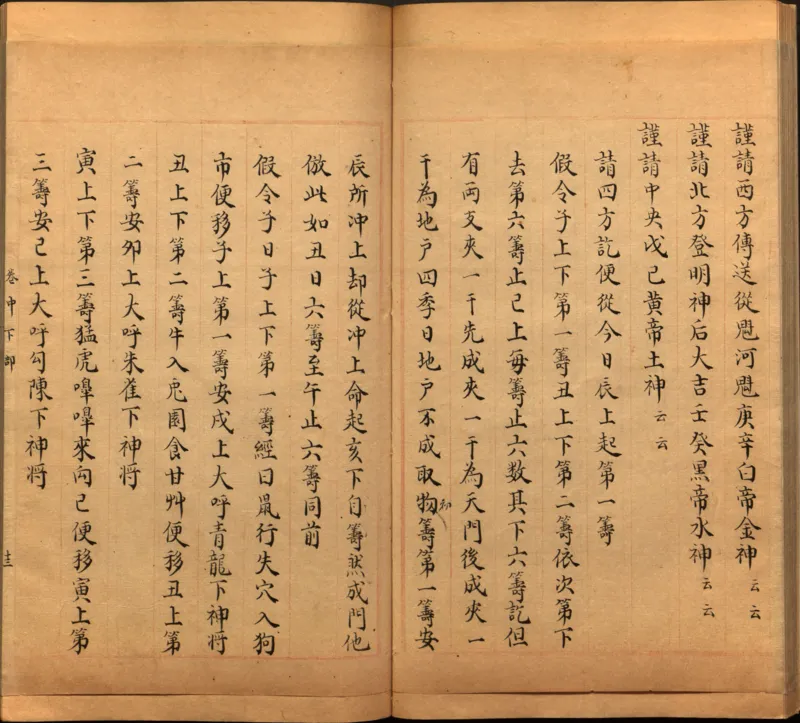 景祐遁甲符应经.上部三卷.下部三卷.宋.杨维德等撰.明末朱丝栏钞本（美国国会图书馆）_绝版书_天涯系列_t涯_绝版古籍电子书合集（13大类）_风水类