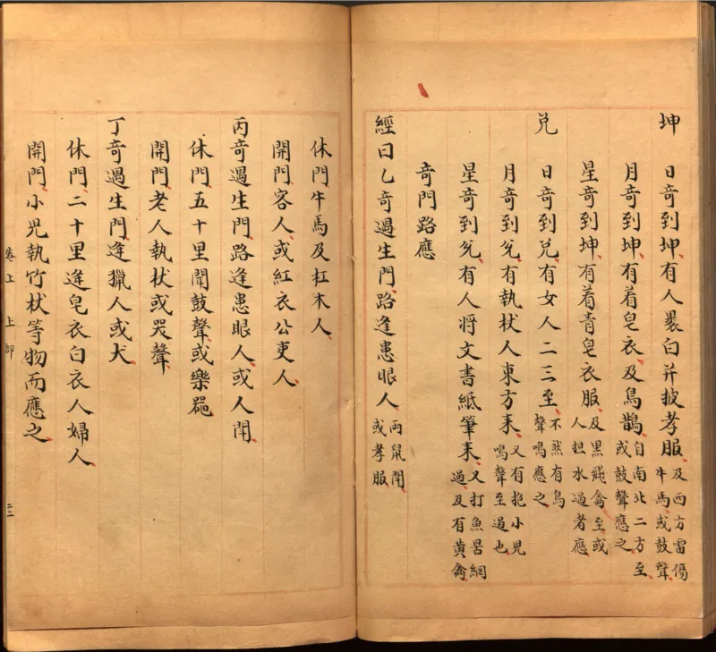 景祐遁甲符应经.上部三卷.下部三卷.宋.杨维德等撰.明末朱丝栏钞本（美国国会图书馆）_绝版书_天涯系列_t涯_绝版古籍电子书合集（13大类）_风水类