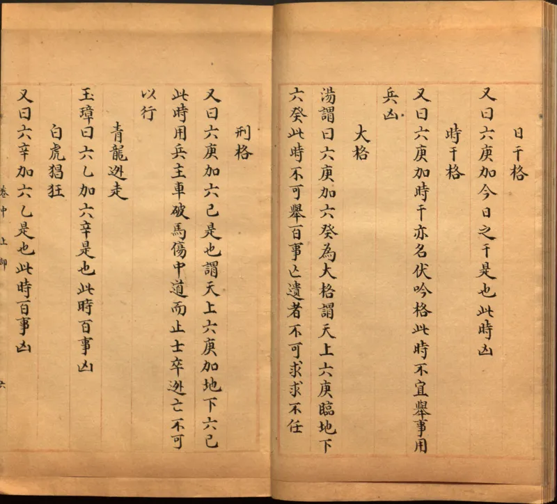 景祐遁甲符应经.上部三卷.下部三卷.宋.杨维德等撰.明末朱丝栏钞本（美国国会图书馆）_绝版书_天涯系列_t涯_绝版古籍电子书合集（13大类）_风水类