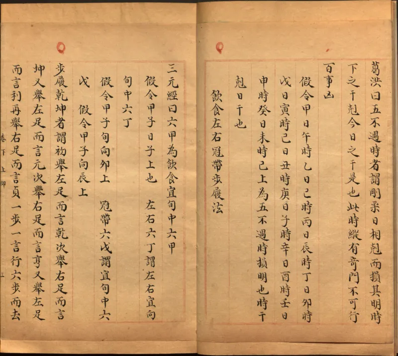 景祐遁甲符应经.上部三卷.下部三卷.宋.杨维德等撰.明末朱丝栏钞本（美国国会图书馆）_绝版书_天涯系列_t涯_绝版古籍电子书合集（13大类）_风水类