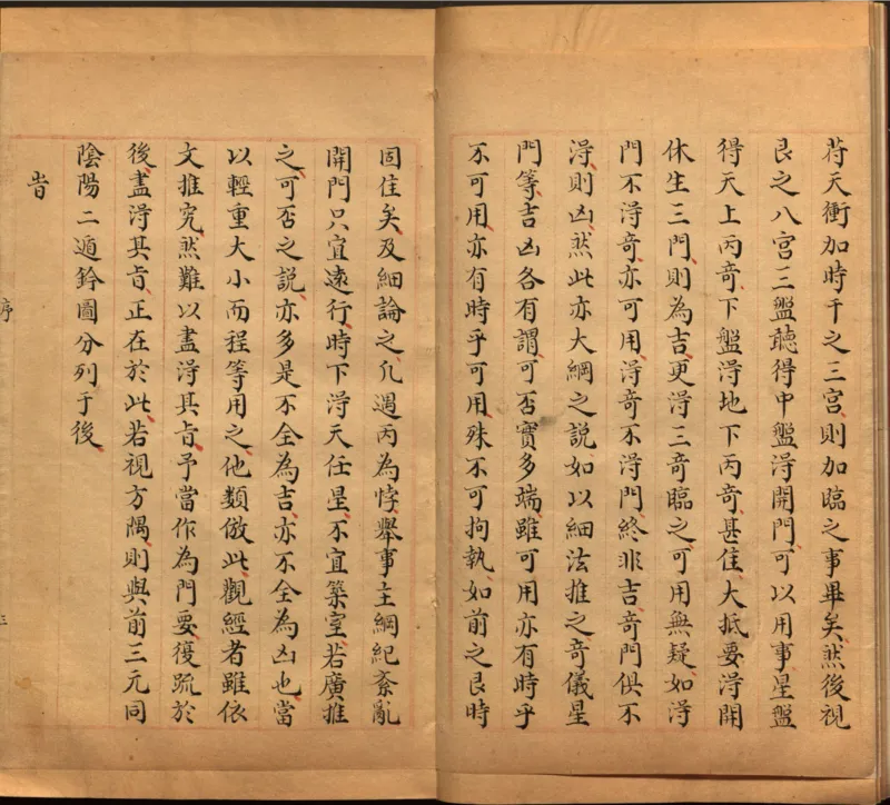 景祐遁甲符应经.上部三卷.下部三卷.宋.杨维德等撰.明末朱丝栏钞本（美国国会图书馆）_绝版书_天涯系列_t涯_绝版古籍电子书合集（13大类）_风水类