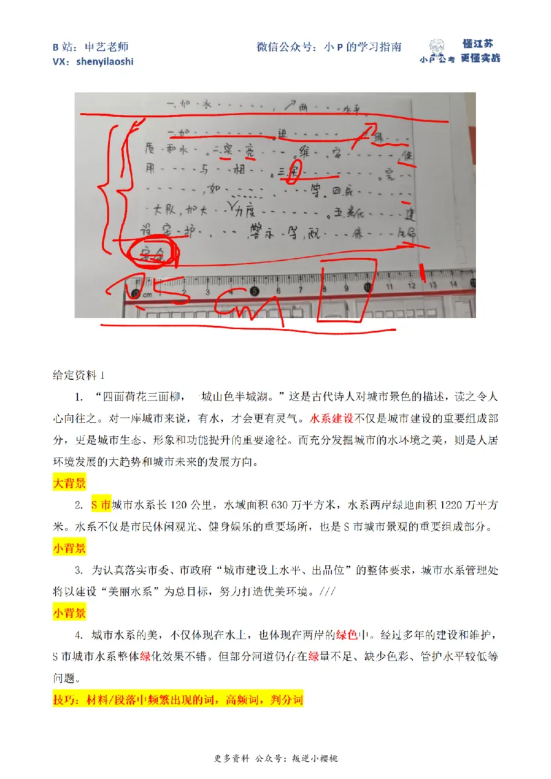 2017年国家公考《申论》题（副省级）第1题（解析）_2026考公资料_（12）小p公考_2025合集_申论申艺（小P公考）公众号：上岸总站_申艺申论讲义_2025年江苏省考申论全程班Day1