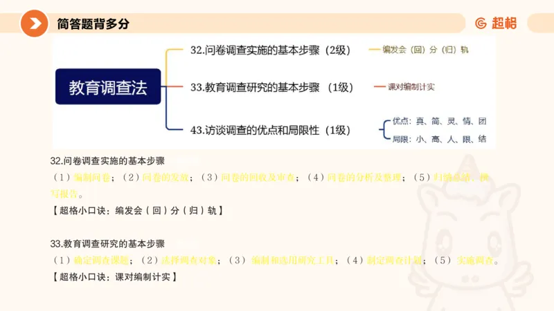 PPT__教资_大圣26上蒙题技巧通用网课（中小幼）_CG26上教资笔试小学_0226上小学-教育知识与能力（更新中）_02简答题分带背营